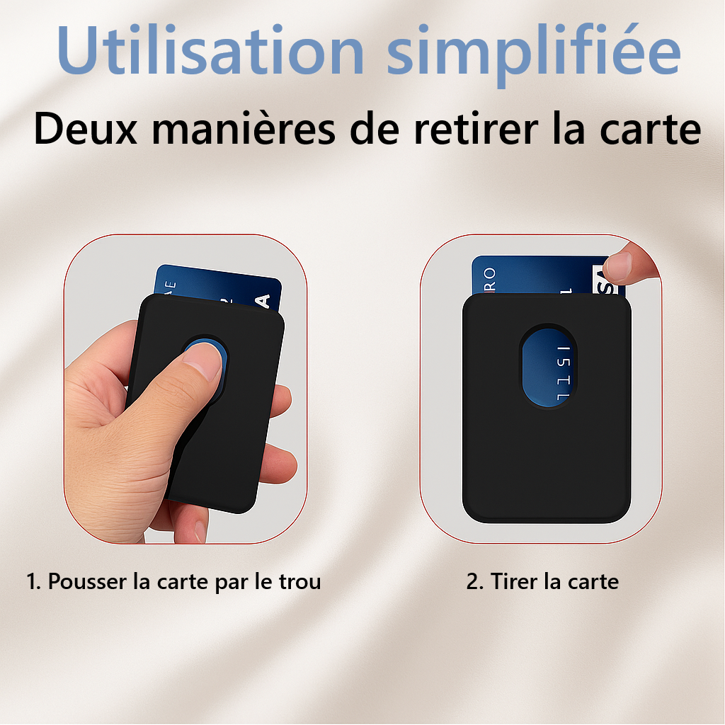 Porte-cartes MagSafe