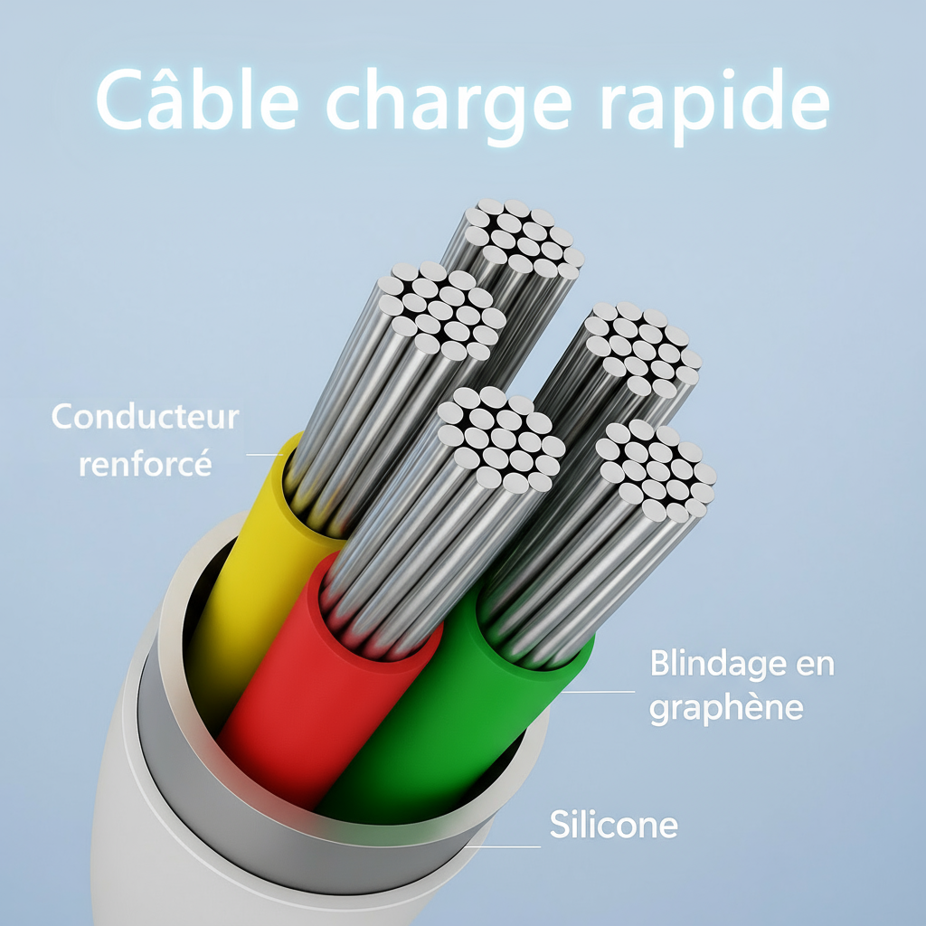 Cable de charge USB Type C | 60W